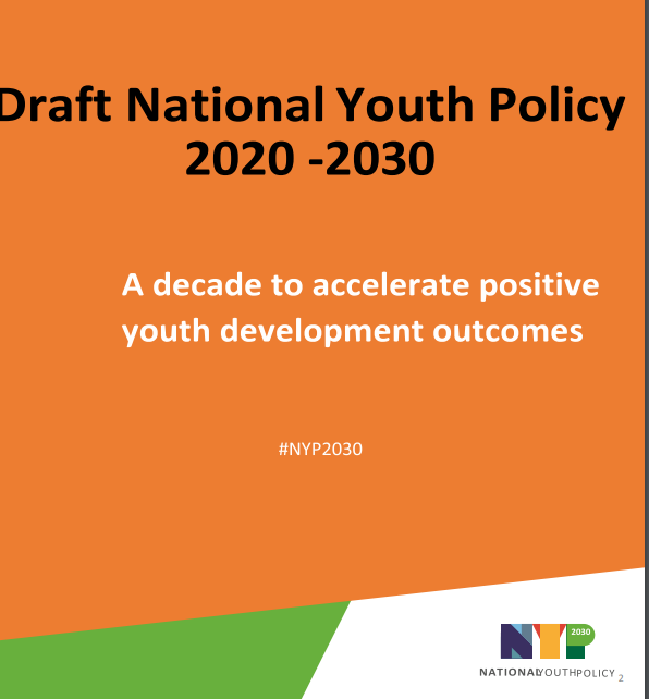Draft national youth policy (NYP) 2020-2030
