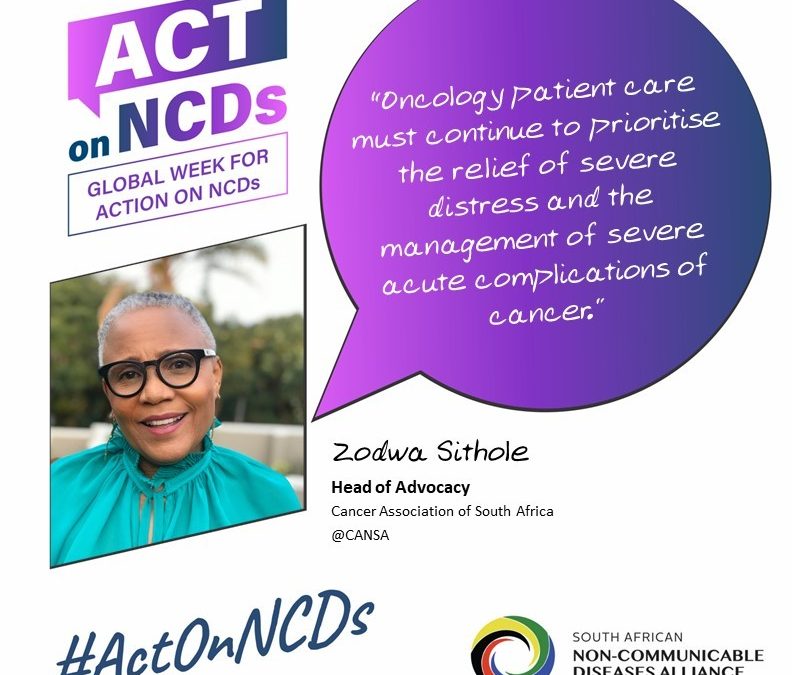 Time to ACT on NCDs and Build Back Better